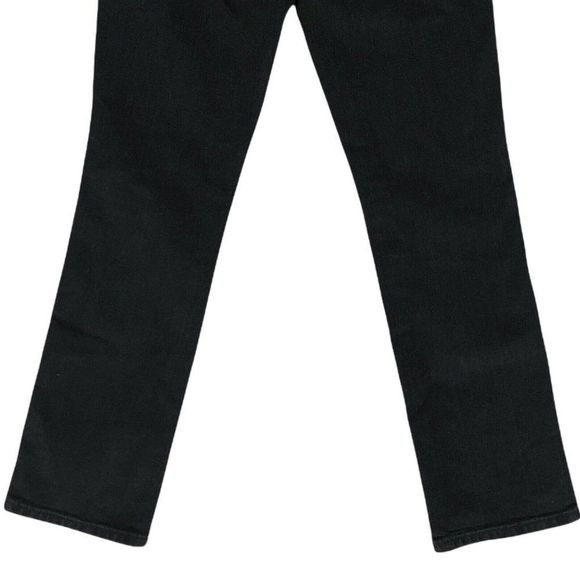 Levis Womens Jeans Black 30 Straight Demi Curve Denim Stretch Classic Rise Adult - Picture 6 of 12